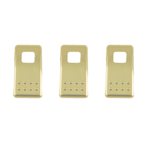 Switch Cover Rocker Gold To Suit Kenworth Pre 08 3 Pack