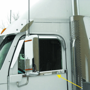 Stainless Steel Under Window Trim To Suit Freightliner Coronado114