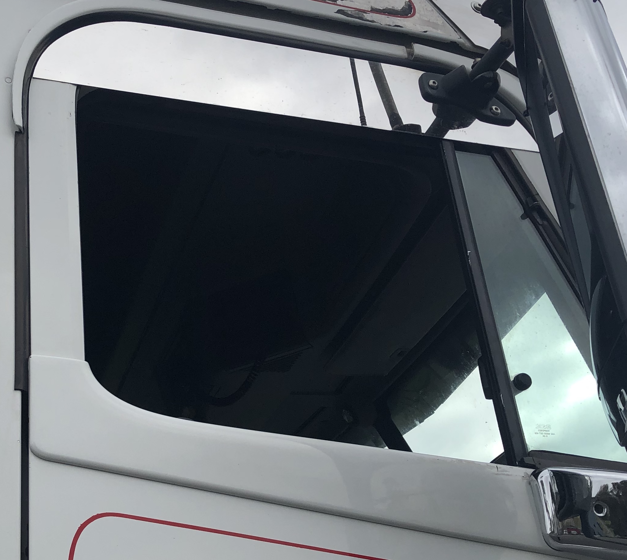 CS10326-Stainless Steel- Chop Top -5 Inch To- Suit Freightliner Century -Class -Columbia Argosy--Truckers-Toy-Store (2) Stainless Steel Chop Top 5 Inch To Suit Freightliner Century Class Columbia Argosy